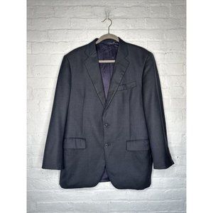 Brooks Brother I8I8 Madison SaxXon Black Men’s Blazer Size 41R/W35